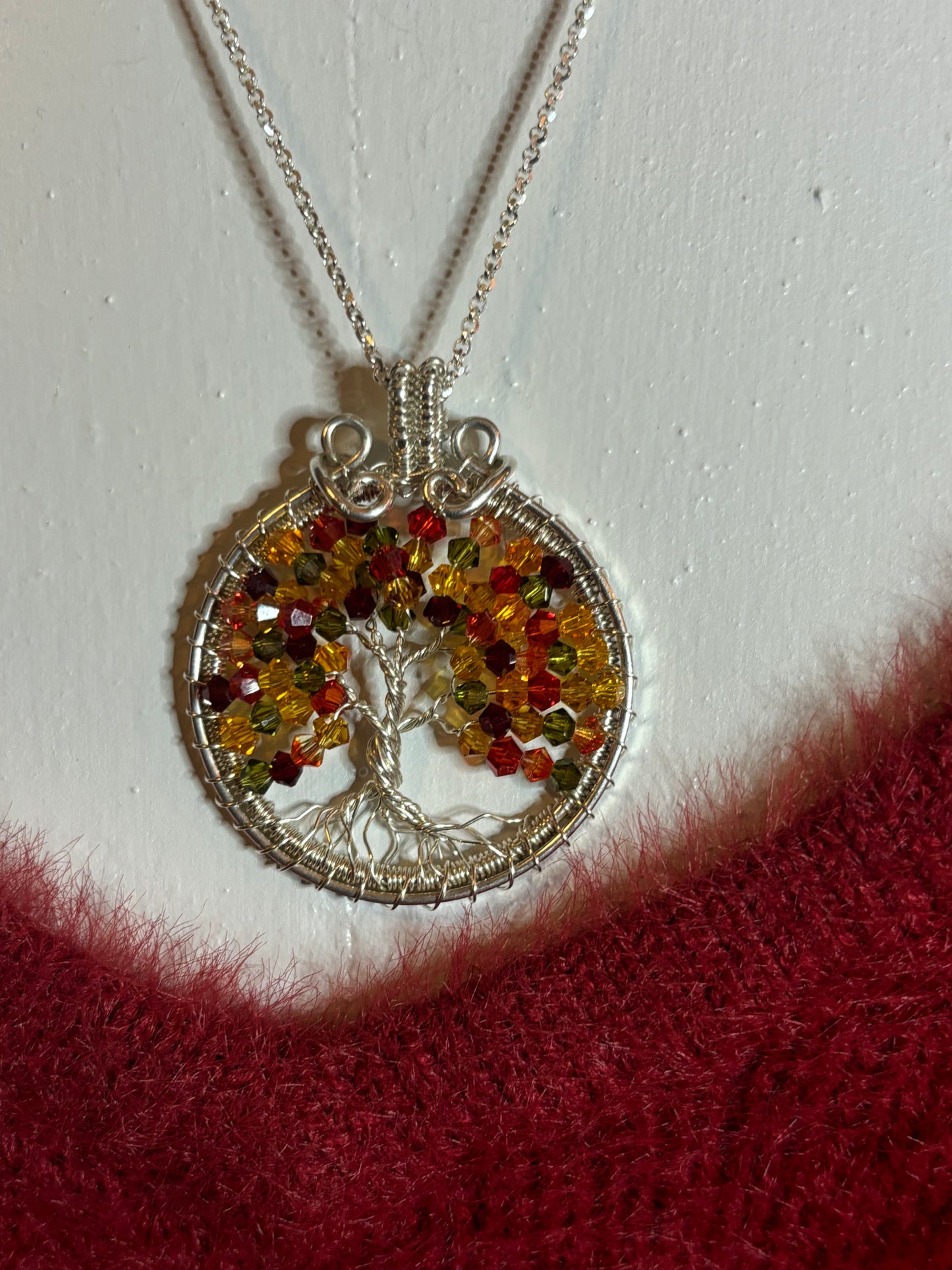 Tree of life Pendant (Autumn)