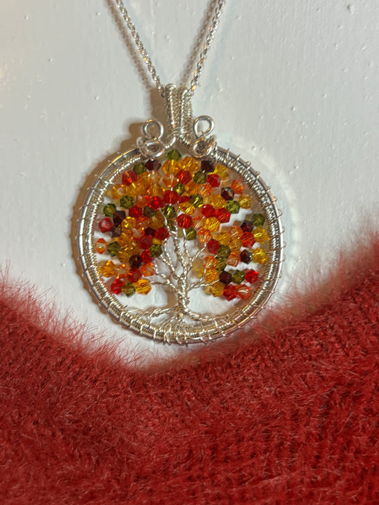 Tree of Life Pendant (Autumn)