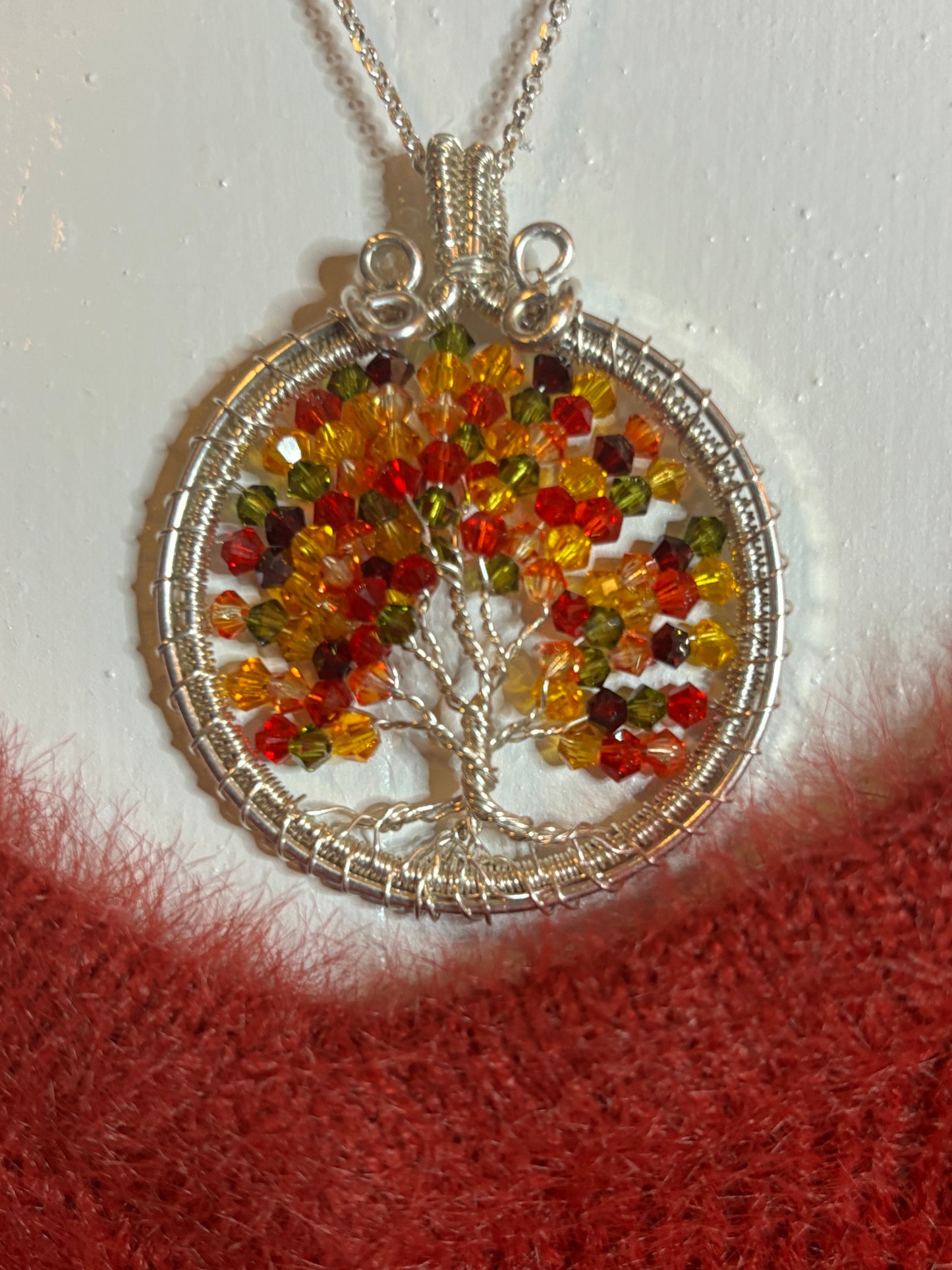 Tree of Life Pendant (Autumn)